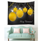 Max Maxb Christmas Theme Wall Hanging Tapestry 60x60" for Living Room Home Decor