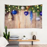 Max Christmas 3D Effect Wall Hanging Tapestry Dormitory Bedspread Beach Towel E