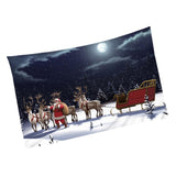 Max Christmas 3D Effect Wall Hanging Tapestry Dormitory Bedspread Beach Towel I