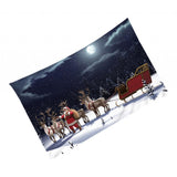 Max Christmas 3D Effect Wall Hanging Tapestry Dormitory Bedspread Beach Towel I