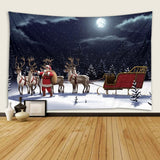 Max Christmas 3D Effect Wall Hanging Tapestry Dormitory Bedspread Beach Towel I