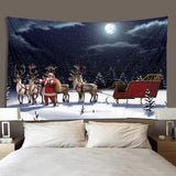Max Christmas 3D Effect Wall Hanging Tapestry Dormitory Bedspread Beach Towel I