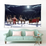 Max Christmas 3D Effect Wall Hanging Tapestry Dormitory Bedspread Beach Towel I