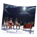 Max Christmas Theme Wall Hanging Tapestry 150x150cm I