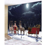 Max Christmas Theme Wall Hanging Tapestry 150x150cm I