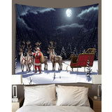Max Christmas Theme Wall Hanging Tapestry 150x150cm I