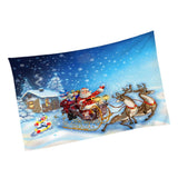 Max Christmas 3D Effect Wall Hanging Tapestry Dormitory Bedspread Beach Towel J