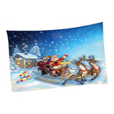 Max Christmas 3D Effect Wall Hanging Tapestry Dormitory Bedspread Beach Towel J