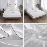 Max Fittled Bed Sheet Brushed Microfiber Bedding Mattress Cover King_78x80inch