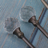 Max 2Pcs Curtain Tieback Hooks U Tie Backs for Voiles Curtain Holdback Bronze