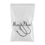 Max 2Pcs Curtain Tieback Hooks U Tie Backs for Voiles Curtain Holdback Black