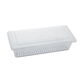 Maxbell Plastic Food Storage Container Refrigerator Organizer Box with Handle S