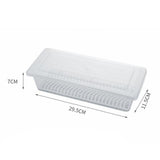 Maxbell Plastic Food Storage Container Refrigerator Organizer Box with Handle S