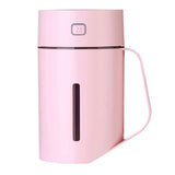 Max Maxb USB Ultrasonic Humidifier LED Light Air Purifier Aroma Diffuser Pink