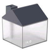 Max 3-in-1 USB House Humidifier with Minifan & Colorful Night Light Gray