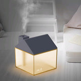 Max 3-in-1 USB House Humidifier with Minifan & Colorful Night Light Gray