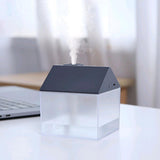 Max 3-in-1 USB House Humidifier with Minifan & Colorful Night Light Gray