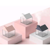 Max 3-in-1 USB House Humidifier with Minifan & Colorful Night Light Gray
