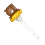 Max USB Mineral Water Bottle Mini Humidifier portable Air Atomizer Gray Bear