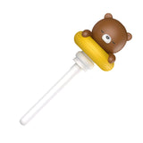 Max USB Mineral Water Bottle Mini Humidifier portable Air Atomizer Gray Bear