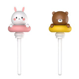 Max USB Mineral Water Bottle Mini Humidifier portable Air Atomizer Gray Bear