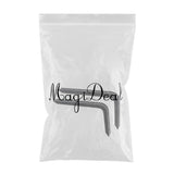 Max L Shaped Wall Mounted Shelf Bracket Hanging Holder For Home Decor 150x250mm