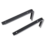 Max L Shaped Wall Mounted Shelf Bracket Hanging Holder For Home Decor 150x250mm