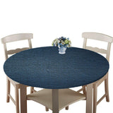 Max Waterproof Table Cover Cloth for 150cm Round Tables Restaurant BBQ Dining F