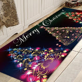 Max Christmas Floor Mat Runner 71x24inch Area Runner Carpet for Living Room A