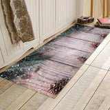 Max Christmas Floor Mat Runner 71x24inch Area Runner Carpet for Living Room E
