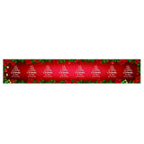 Max Christmas Pattern Cotton and Linen Table Bed Runner Double Sided Tapestry 02