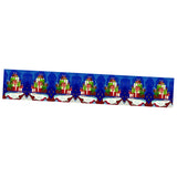 Max Christmas Pattern Cotton and Linen Table Bed Runner Double Sided Tapestry 03