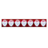 Max Christmas Pattern Cotton and Linen Table Bed Runner Double Sided Tapestry 04