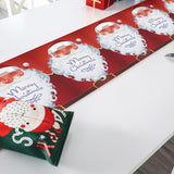 Max Christmas Pattern Cotton and Linen Table Bed Runner Double Sided Tapestry 04