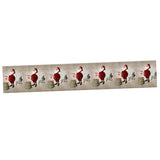 Max Christmas Pattern Cotton and Linen Table Bed Runner Double Sided Tapestry 06
