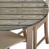 Max Waterproof Table Cover Cloth for 120cm Round Tables Restaurant BBQ Dining E