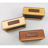 Max Wooden Electronic Smart Clock Date Temperature Dispaly Clock Wood
