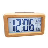Max Wooden Electronic Smart Clock Date Temperature Dispaly Clock Wood