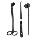 Max Candle Accessory Set Candle Wick Trimmer 3pcs Shear + Cover + Hook