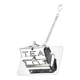 Max Stainless Steel Tea Ball Filter Tea infuser For Loosing Leaf Tea  Silver