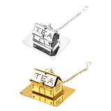 Max Stainless Steel Tea Ball Filter Tea infuser For Loosing Leaf Tea  Silver