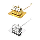 Max Stainless Steel Tea Ball Filter Tea infuser For Loosing Leaf Tea  Silver