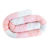 Maxbell Cotton Long Pillow Pad Cot Pillow For Baby Room Crib and Bed Pink