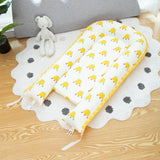 Max Maxb Foldable Travel Crib Baby Cotton Sleeping Baby Bassinet Bed Yellow Crown