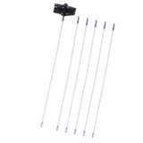 Max Dryer Duct Cleaning Kit Lint Remover Brush + Bendable Rods 6 Rods 1 Brush