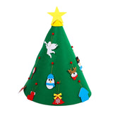 Maxbell Felt Christmas tree three-dimensional Santa hat festive decoration