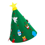 Maxbell Felt Christmas tree three-dimensional Santa hat festive decoration