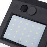 Max Solar Lights Outdoor Waterproof Solar Wall Lamp for Garden Pathway 20 LED