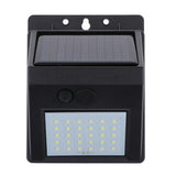 Max Solar Lights Outdoor Waterproof Solar Wall Lamp for Garden Pathway 30 LED