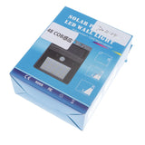 Max Outdoor Waterproof Solar Motion Sensor Lights Garden Wall Lamps 48 LED